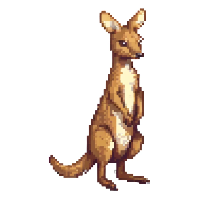 kangaroo sticker