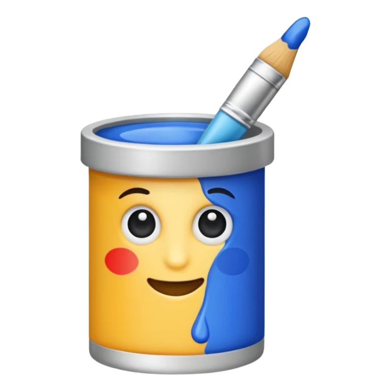 artist paint tube  sticker