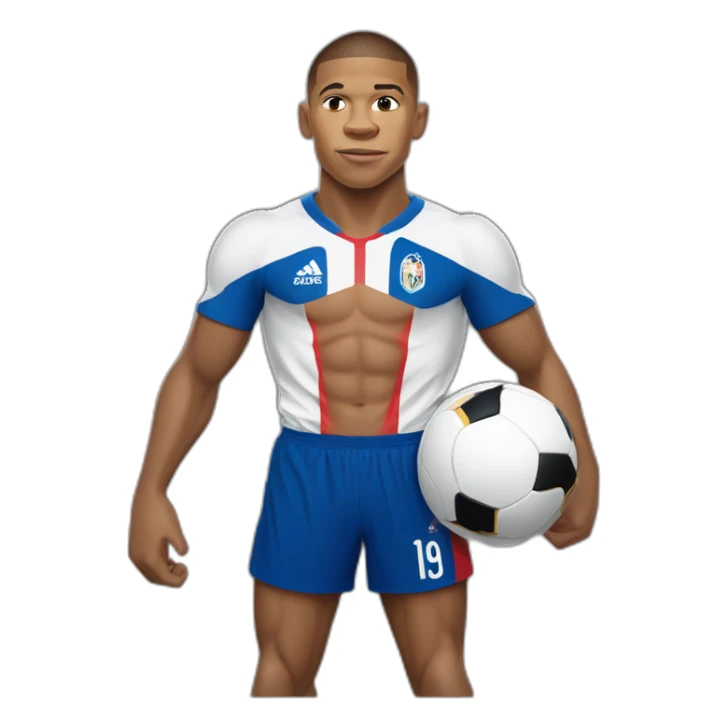 Kylian mbappe, france, world cup, buff sticker