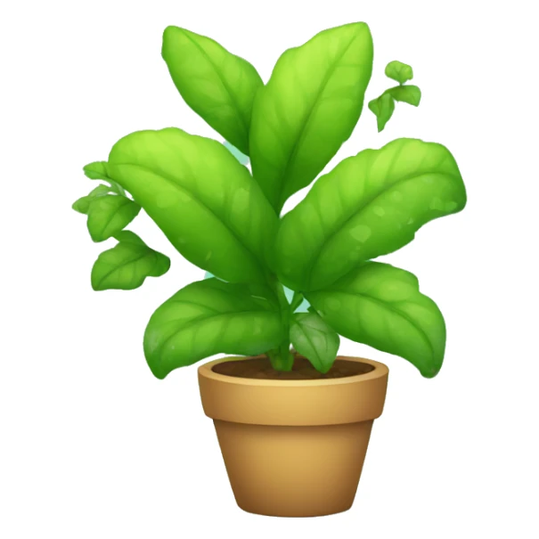 cute plant sticker