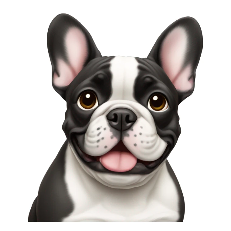 french bulldog isabella color sticker