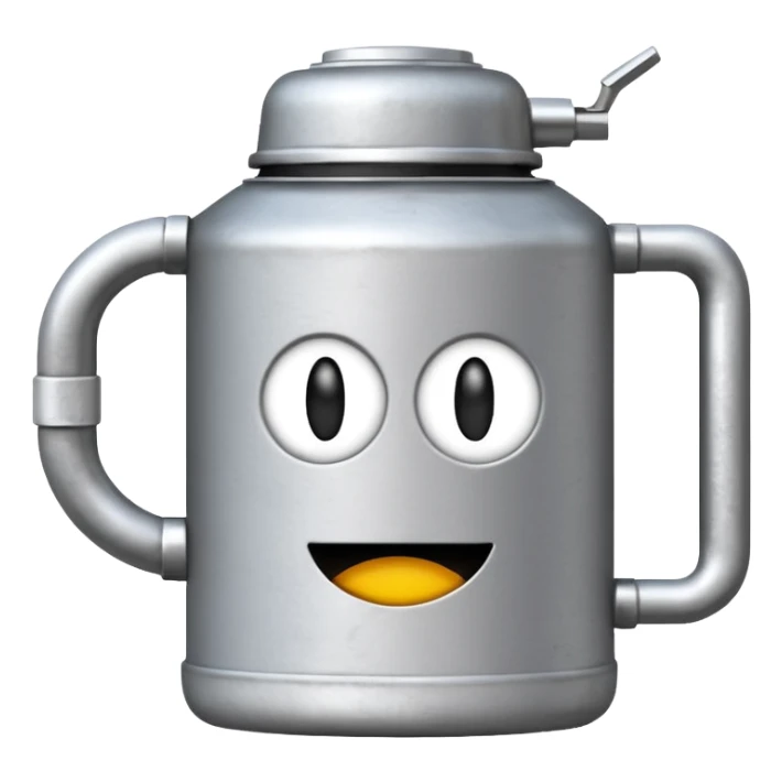 un termo con un mate blanco que diga "Stanley" en ambos  sticker