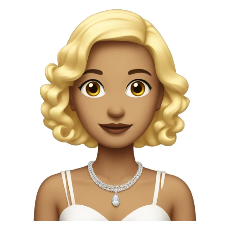 Girl in high society in New York  sticker