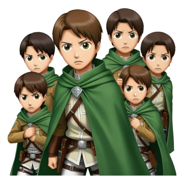 bataillon d'exploration de l'attaque des titans sticker