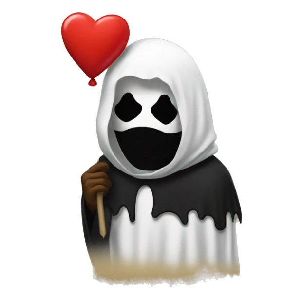 Ghostface finds the love of his life  sticker