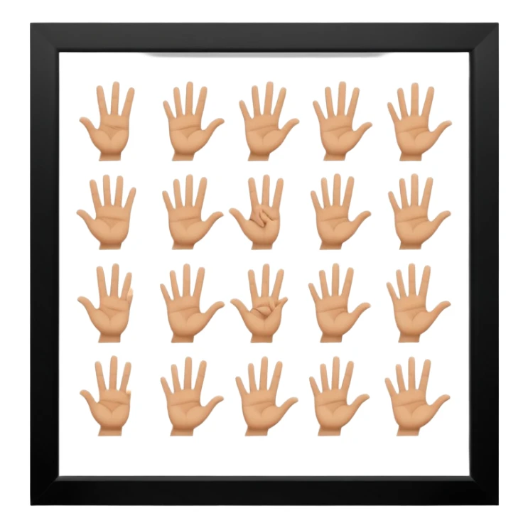 sign language for "a" to "z" for as per sign language sticker
