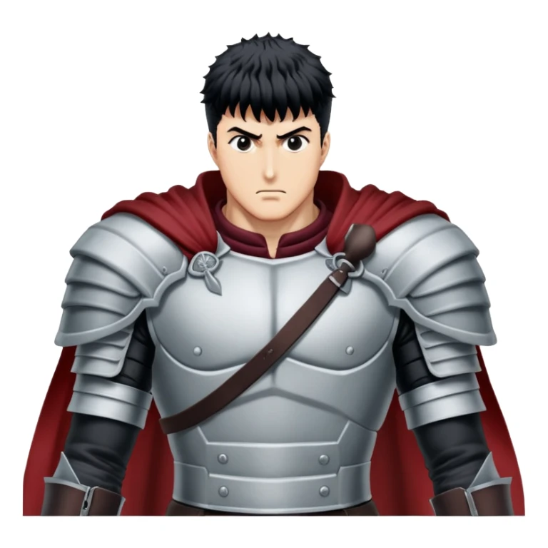 Anime "Berserk" — Gats and Griffith. sticker