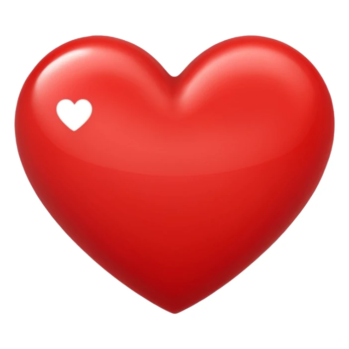 Heart sticker