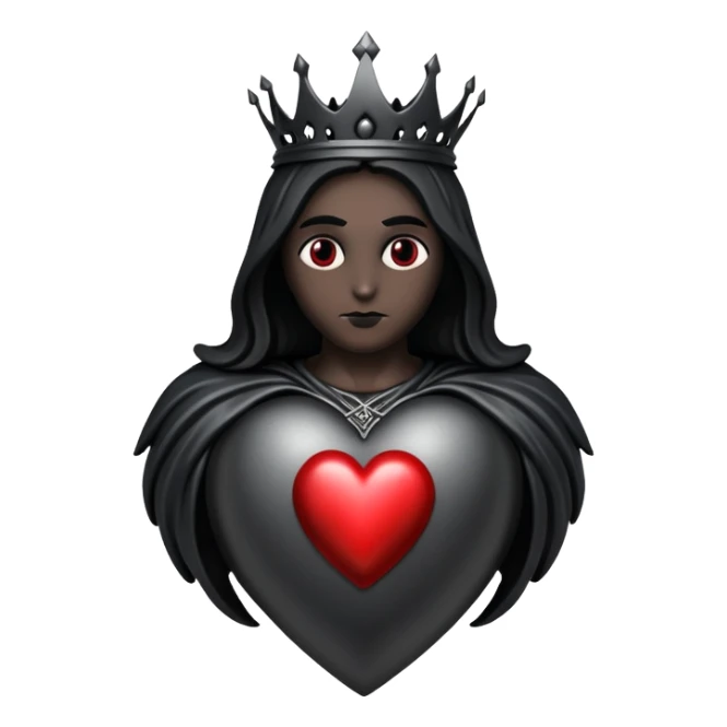 black metal music style black Sacred heart sticker