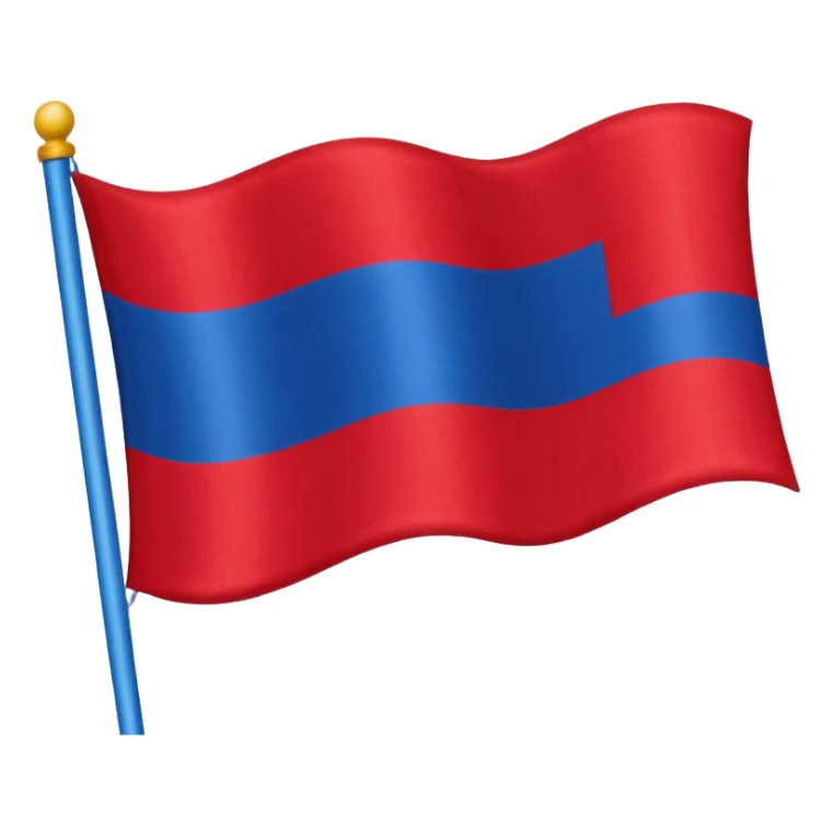 sports flag blue (#00A3E0) and red (#F9423A) sticker