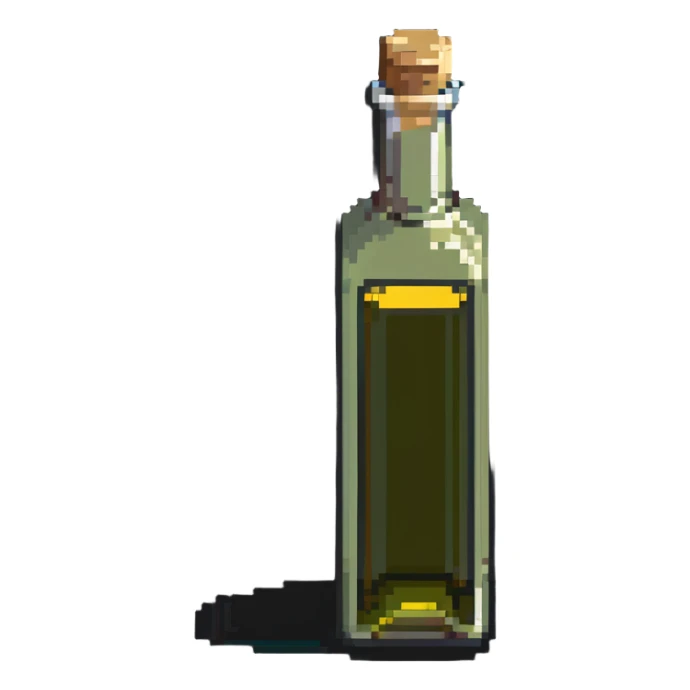 bottle of olive oil sticker