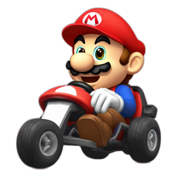 Handy wo ein Typ gerade Mario Kart drauf spielt sticker
