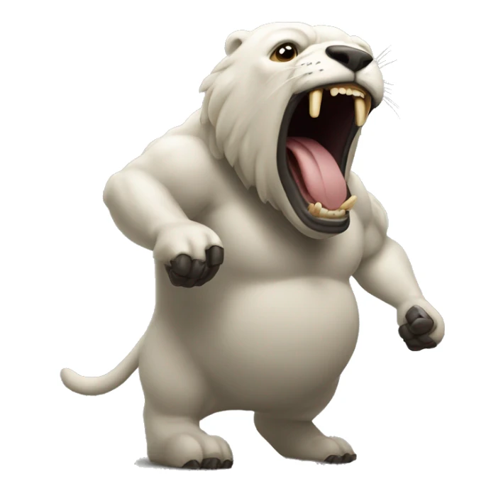 Un animal cóndor mostrando su fuerza sticker