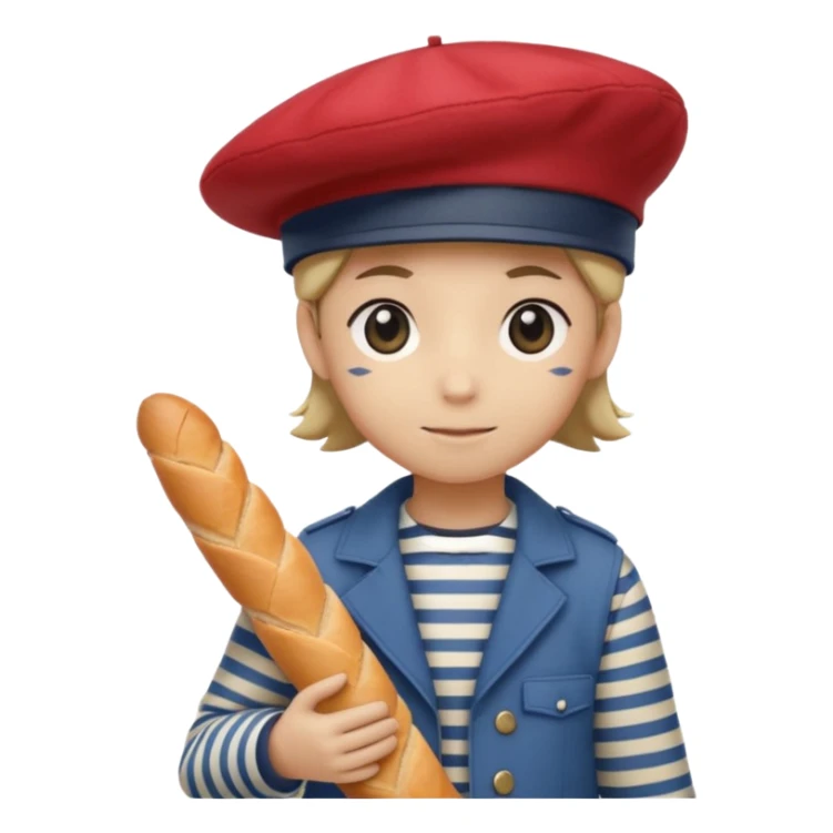 A Pokémon based on the theme of France  sticker