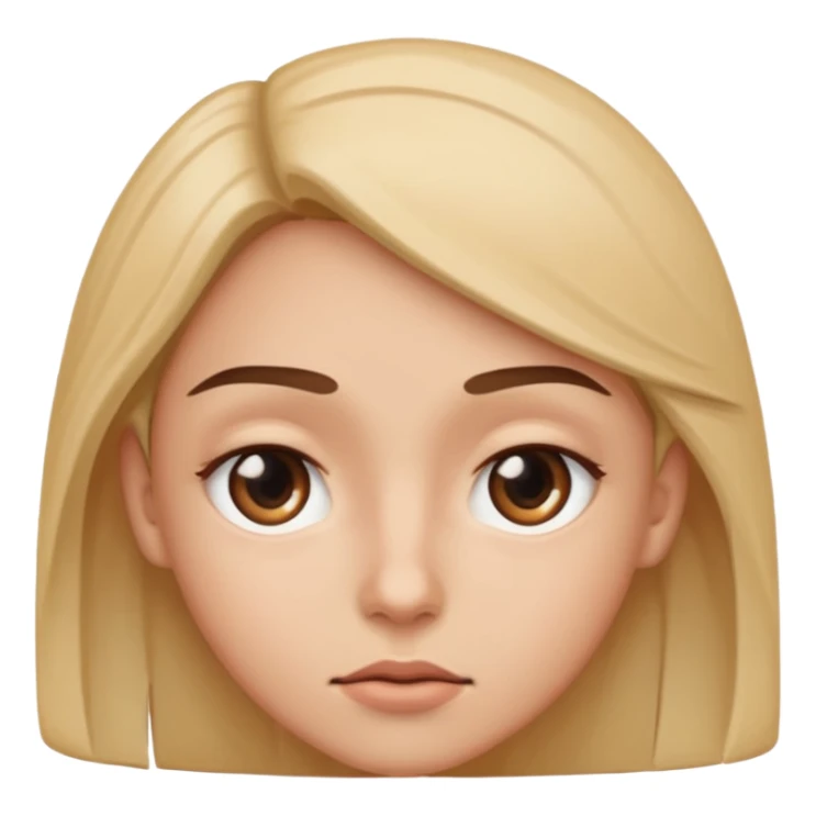 Someone looking at you with the corner of their eye sticker