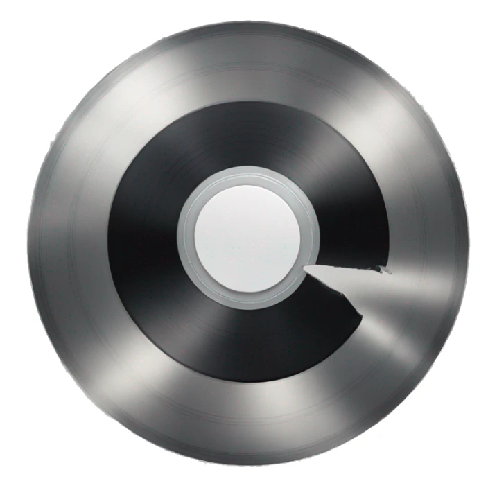 broken record sticker