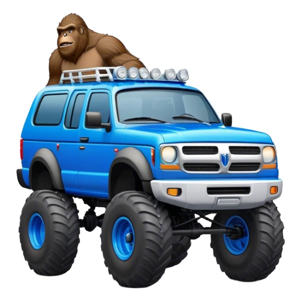 Bigfoot - Bigfoot 4x4 (Model Year: 2022) (Iconic colour: Blue) sticker