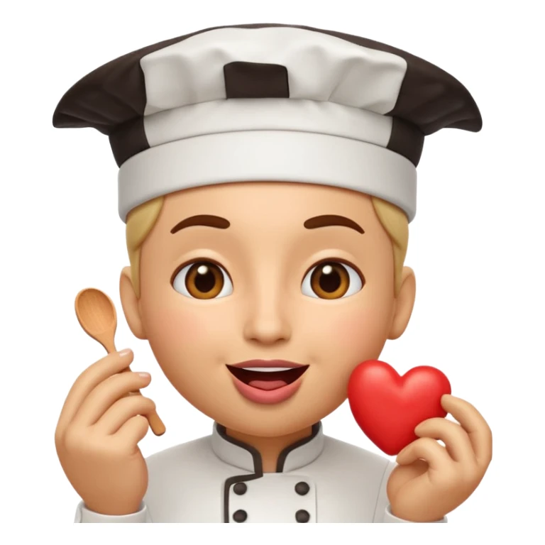 Chef Kiss El Hareketi, 3D rendered emoji, with professional lighting, white background sticker