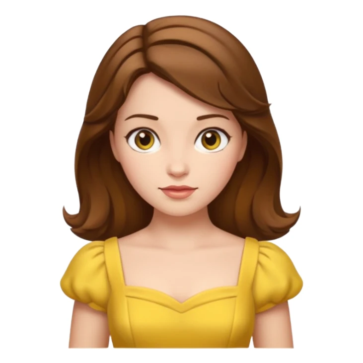 Belle from Beauty and the Beast Movie sticker