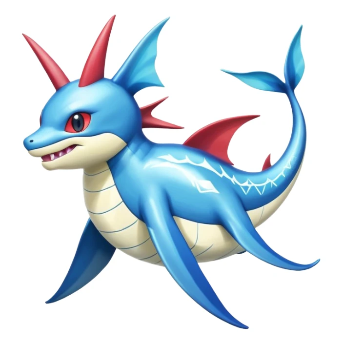 Vaporeon-Milotic-Sharpedo-Kyogre-Pokémon-Fakémon-creature sticker