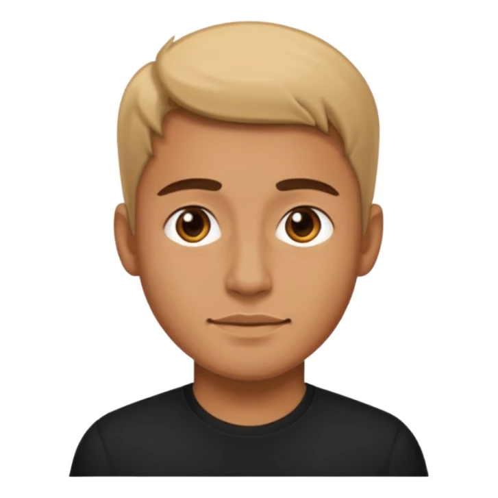 ⁶🤷🏾‍♂️⁷ change color of the shirt to black  sticker