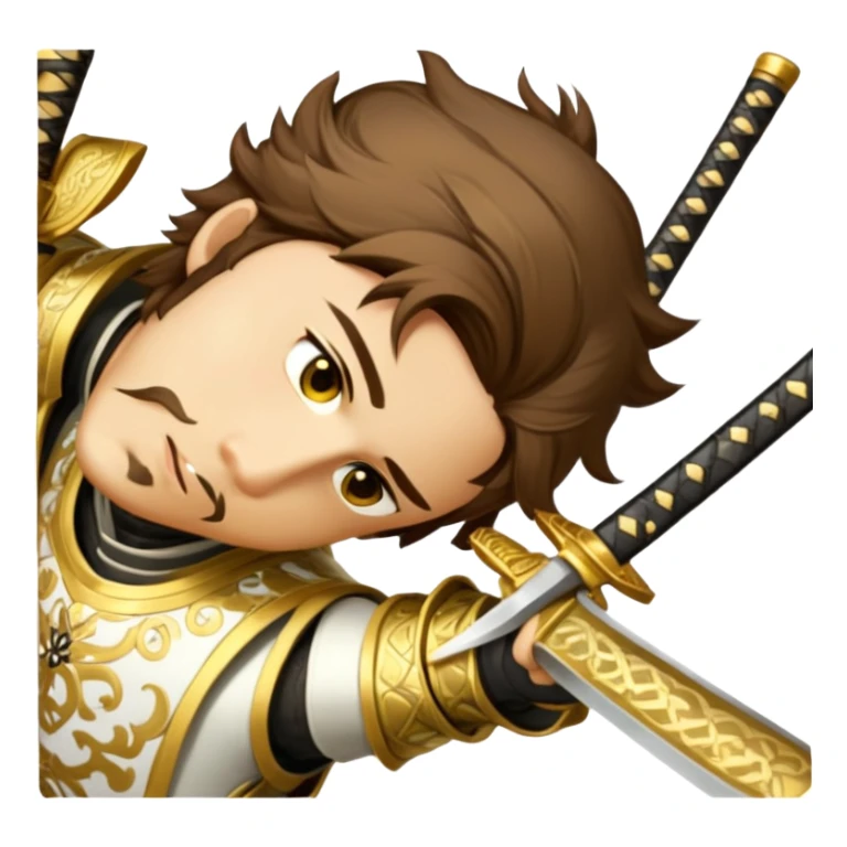 Golden Samurai sticker