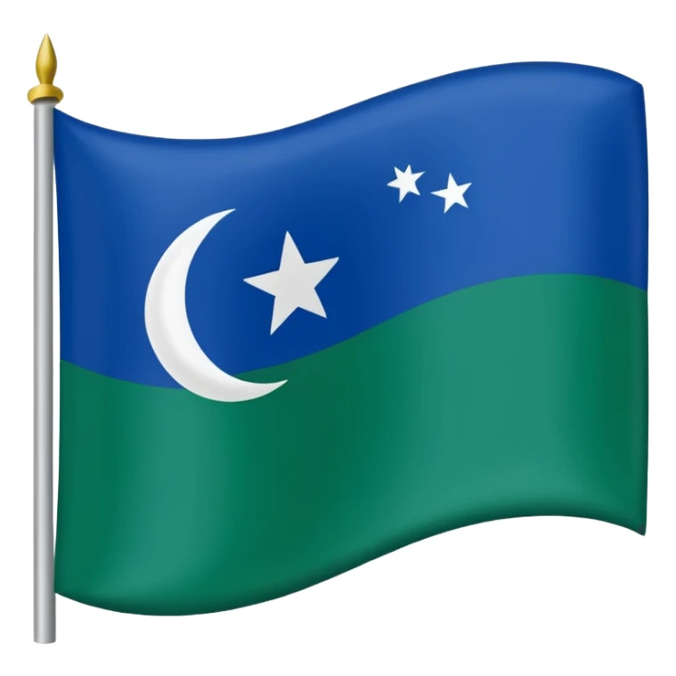 The flag of Awdal state in somaliland sticker