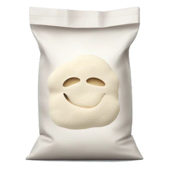 Bag of flour sticker