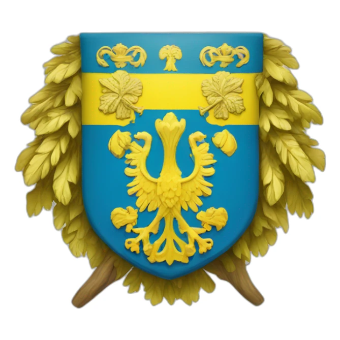 Coat of Arms of Ukraine sticker