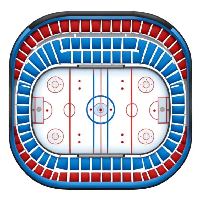 ice hockey stadium (#00A3E0) and red (#F9423A) sticker