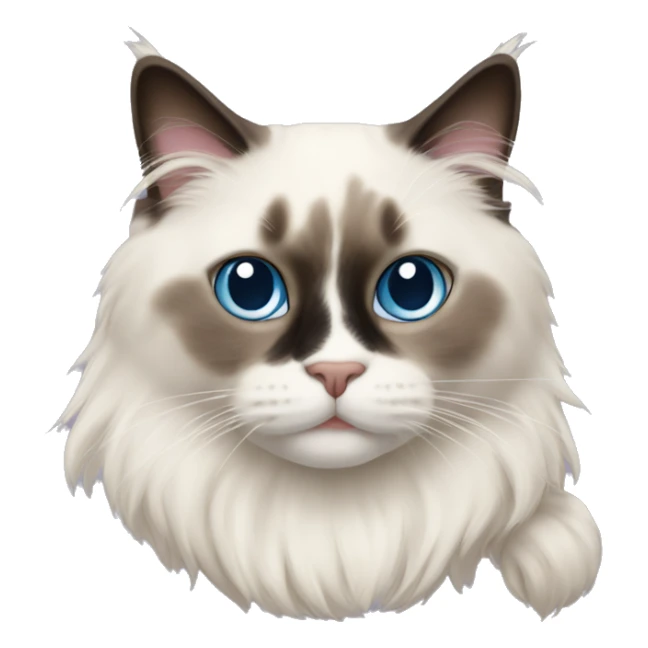 Ragdoll cat sticker