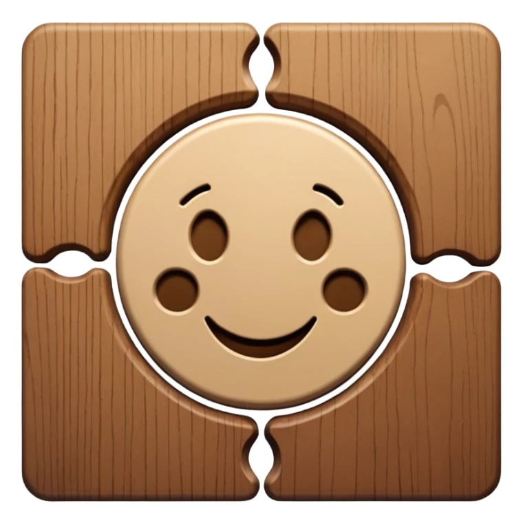 a square puzzle piece above a circular puzzle hole sticker