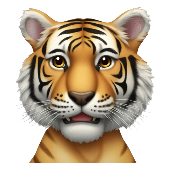 Tiger in wifebeater sticker