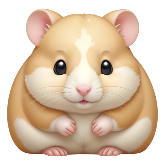 Meme-Worthy Cute Sleeping Cream Hamster Portrait Emoji, Head resting peacefully with a contented smile, showcasing a delightfully compact build and a luxuriously soft cream coat, eyes shut in a serene nap, Simplified yet hilariously adorable features, highly detailed, glowing with a soft, drowsy light, high shine, relaxed and utterly lovable, stylized with an air of playful laziness, bright and heartwarming, soft glowing outline, capturing the essence of a comically sleepy hamster, so meme-worthy it feels like it could instantly become the next viral sensation of adorable slumber! sticker