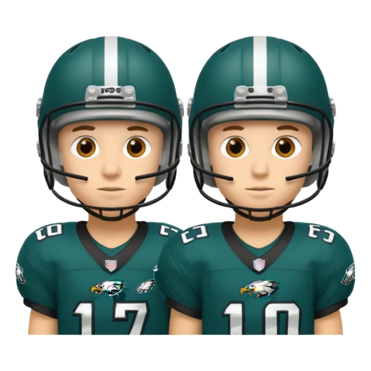 Eagles football team  sticker