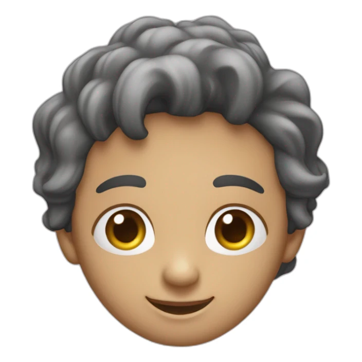 jeune développeur et heureux sticker