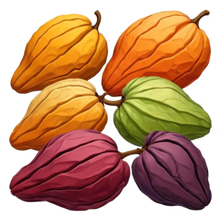 a few pieces of dried fruit, minimal, simple, clear sticker