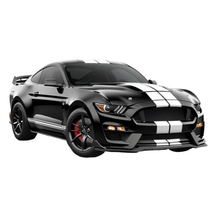 Ford Mustang Shelby GT500 perfect view sticker
