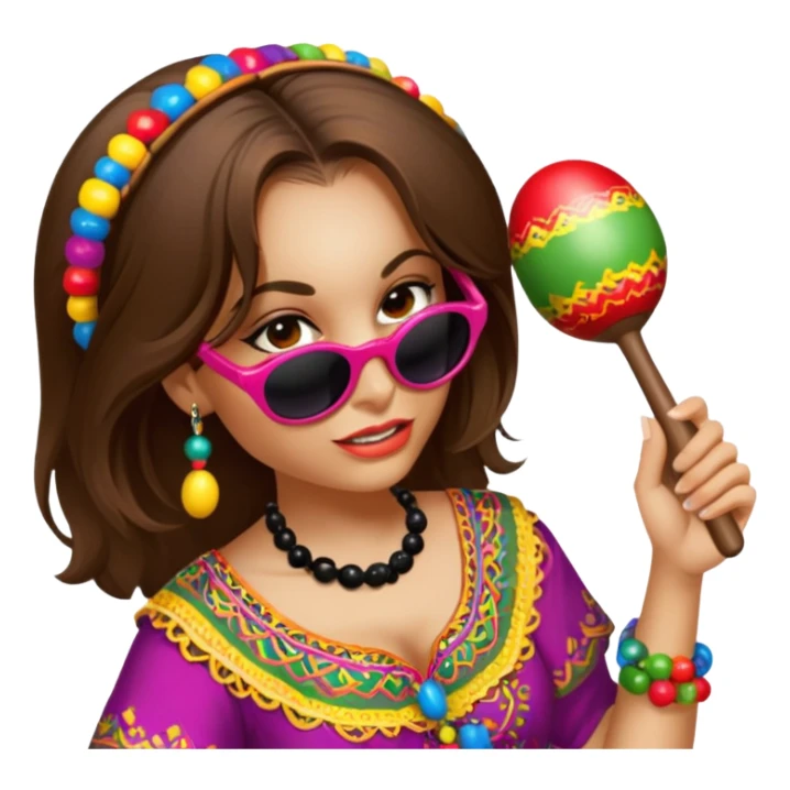 Maraca Player sticker