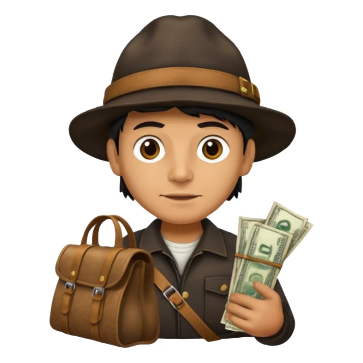 Ladrón  - Boliviano sticker