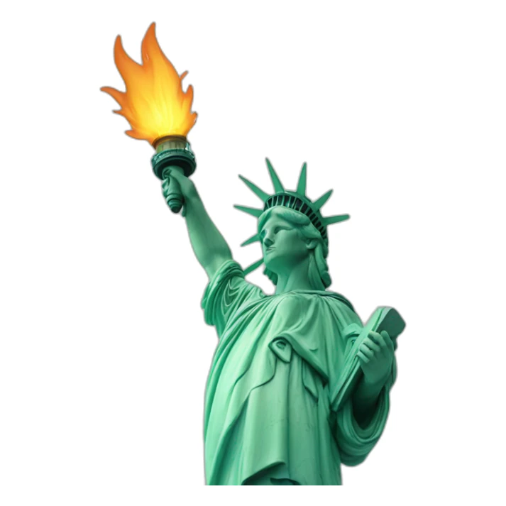 Statue of Liberty Torch sticker