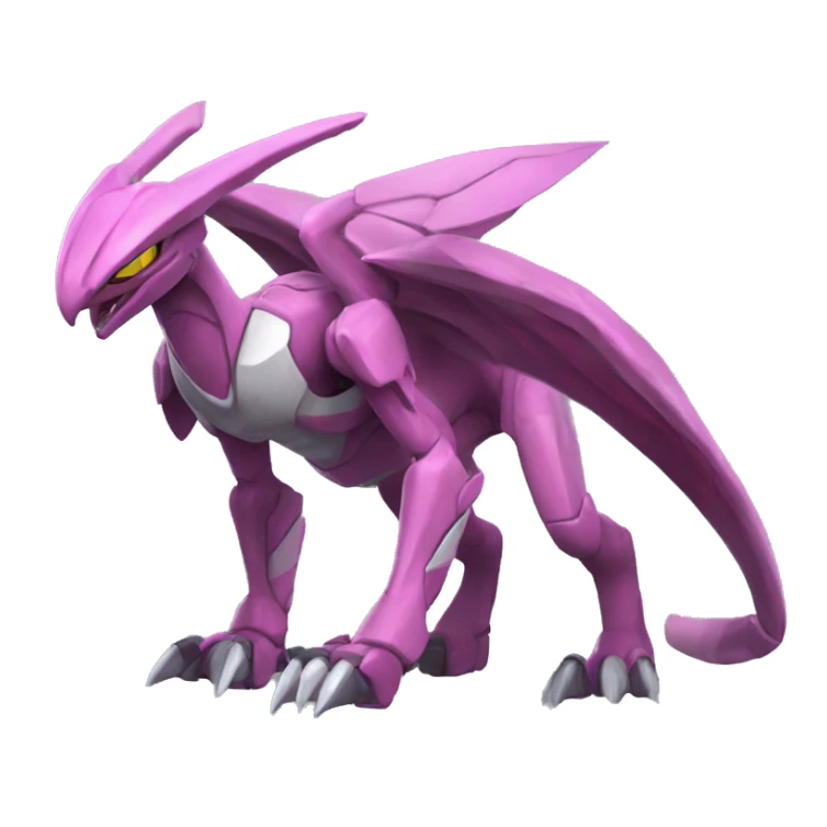  Edgy Palkia-Genesect-Raptor full body sticker