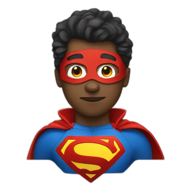 Super hero sticker