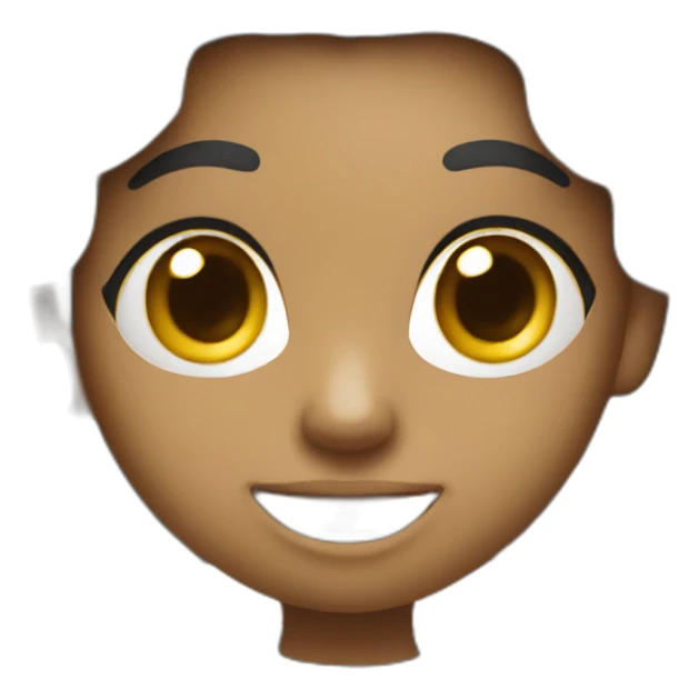 dentist girl with a toothbrush in his hand sticker