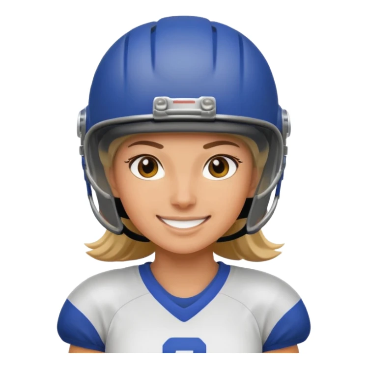 Football Players, Female player sticker