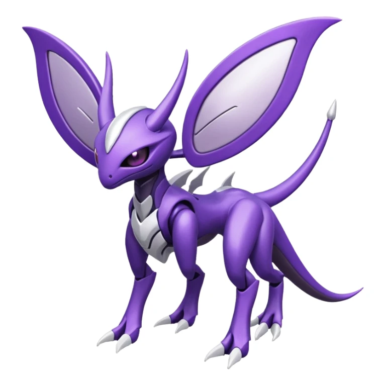Genesect-Lunala-Fakémon-hybrid-creature (full body)  sticker