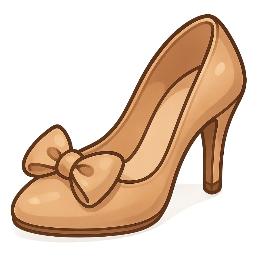 Luxury women’s shoes sticker