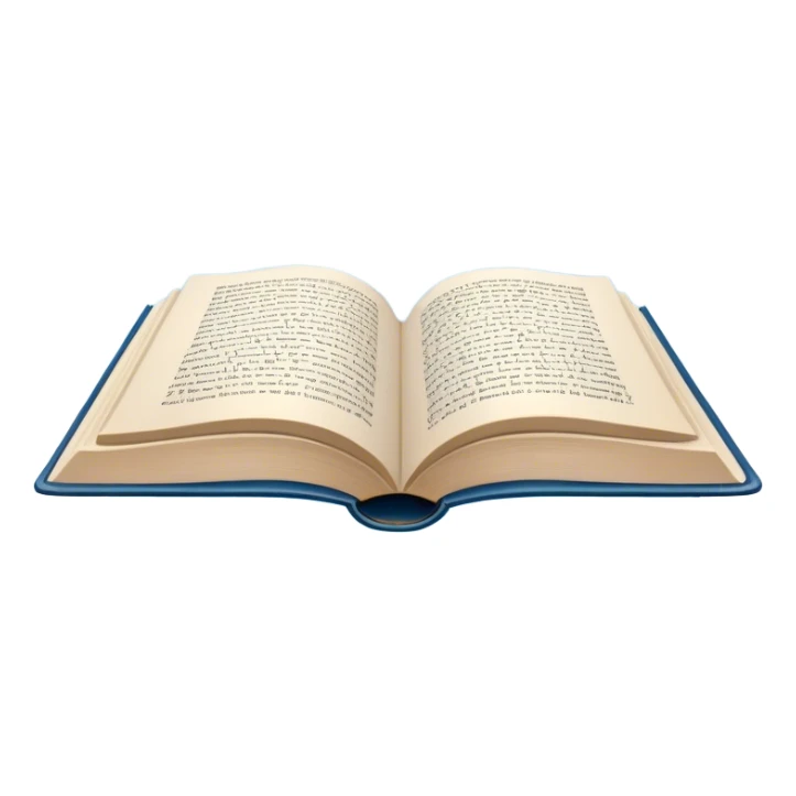 Icon for Poetry Reading: an open book with verses on the pages, from which fly pages transforming into a large flock of small white birds soaring into the blue sky. The icon should evoke the freedom and beauty of poetry. Transparent background. sticker