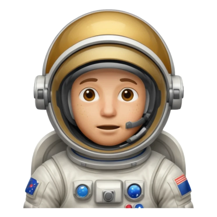 astronaute homme en sueur sticker