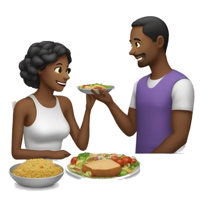  Wife gives husband meal sticker